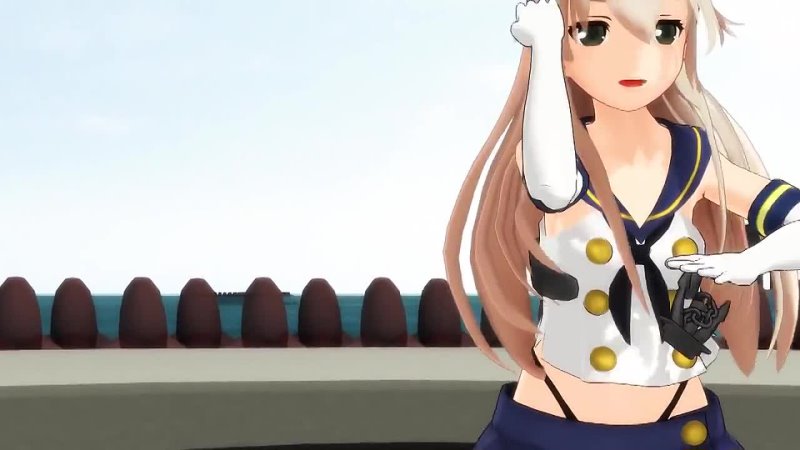 [MMD] Kantai Collection (Shimakaze) - Deliver those to Admiral