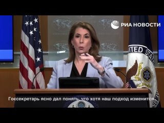 США больше не будут играть роль посредника в переговорах между Россией и Украиной, но приложат усилия для достижения... (видео)