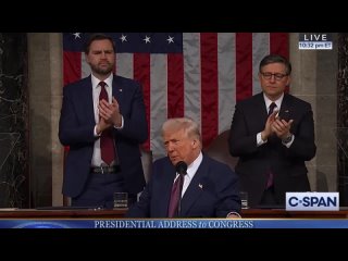 "Это будет нечто, чего мир еще никогда не видел", - Трамп завершил выступление перед конгрессом обещанием "золотого... (видео)