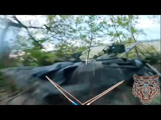 🔥 ГОРИ, ГОРИ ЯСНО    ️Продолжается боевая охота в Сумской области.  Отрядом БПЛА "Тигры" обнаружен и уничтожен... (видео)