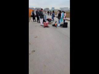 Какой кошмар😱Жаль детёнка) Сегодня ехала по своему Кировскому району, полиция всех доставщиков тормозили и отправляли... - Елена Вяземская