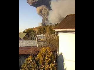 Повторный мощный взрыв прогремел в Киржачском районе    Житель Владимирской области поделился с Readovka кадрами... (видео)