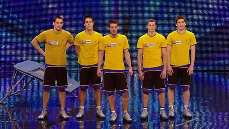 Face Team basketball acrobatics Britains Got Talent 2012 audition International
