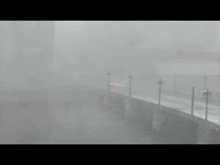 ❄ Питер с самого утра накрыл мощный снегопад. (видео)