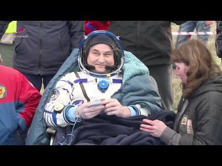 🧑🏻🚀 «Союз МС-26» с российскими космонавтами Алексеем Овчининым и Иваном Вагнером, а также астронавтом НАСА... (видео)