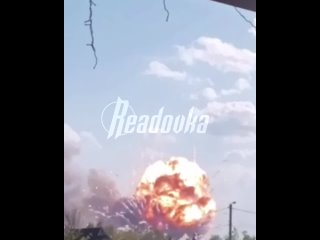 Еще один ракурс момента взрыва в Киржаче    Так выглядел момент взрыва в Киржаче со стороны одного из дачных участков.... (видео)