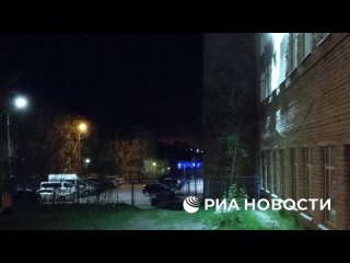 Взрывы слышны в Киржаче Владимирской области спустя несколько часов после начала детонации боеприпасов в воинской... (видео)