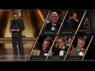 💔 Юра Борисов не взял «Оскар». Премию за лучшую мужскую роль второго плана он вновь уступил Кирану Калкину, сыгравшему... (видео)
