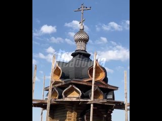 Храмовый комплекс «Новый Иерусалим» в Белгородчине сгорел дотла после ночной атаки ВСУ — осталась только одна постройка... (видео)