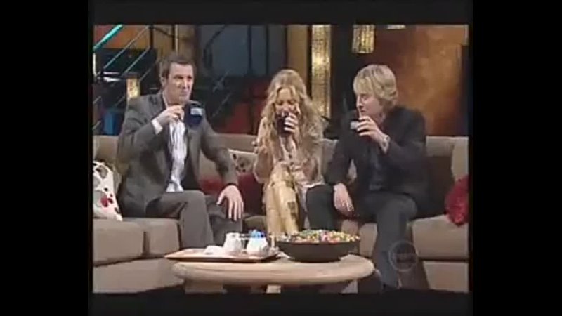 Owen Wilson Kate Hudson on Rove Live