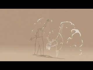 Волшебная анимация “Мысли о тебе“