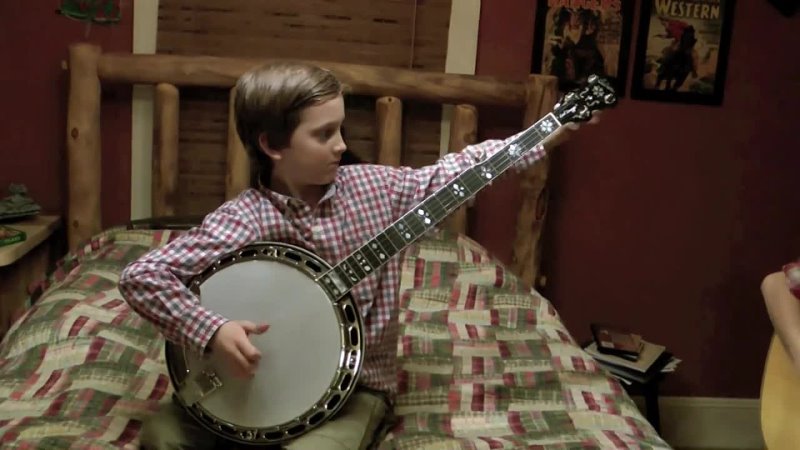 8 Year Old Jonny Mizzone Flint Hill Special Sleepy Man Banjo
