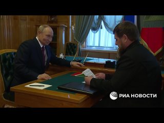 Путин встретился с главой Чечни Рамзаном Кадыровым в Кремле.  Основные заявления президента:    📍Кадыров может... (видео)