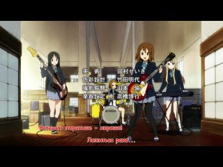 K-ON - 01  [jap sub + rus sub]