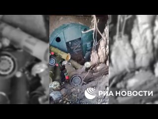Российские военные перед освобождением Андреевки в ДНР уничтожили бункеры ВСУ, создание которых спонсировал один из... (видео)
