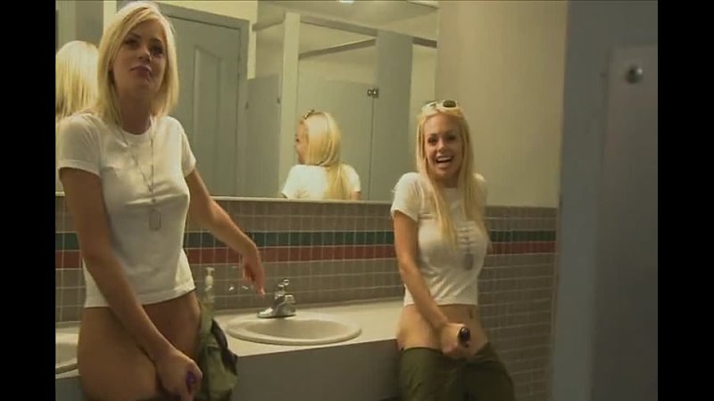 Jesse Jane & Riley Steele - POV Bathroom Break Blowjob