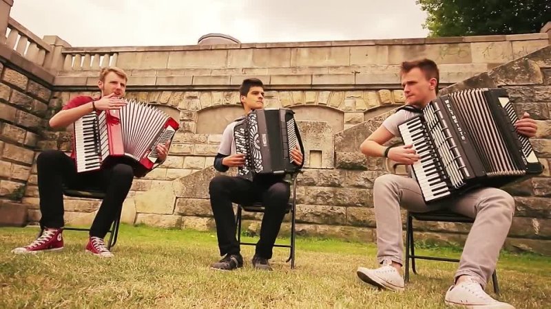 Crazy Accordion Trio We Are Young ( Fun. instrumental