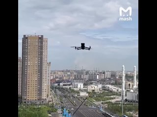 Новая серия "Чёрного зеркала" прямиком из Астаны, где дрон подлетел к окну на 20 этаже и попросил женщину не снимать... (видео)