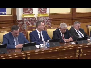 Михаил Мишустин проводит заседание Правительства РФ.    Видео: ТАСС/Ruptly (видео)