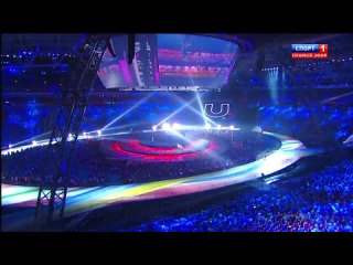130717 Kazan Summer Universiade @ EXO - Intro + Wolf + National