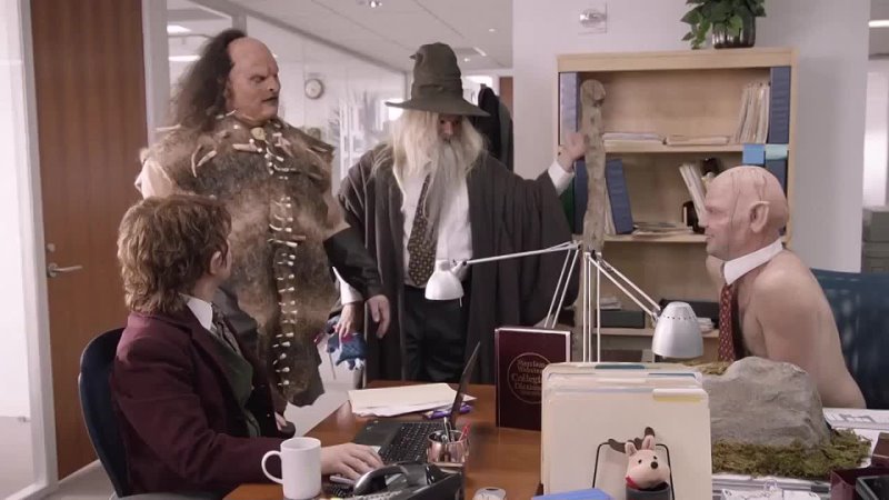 The office: Middle Earth