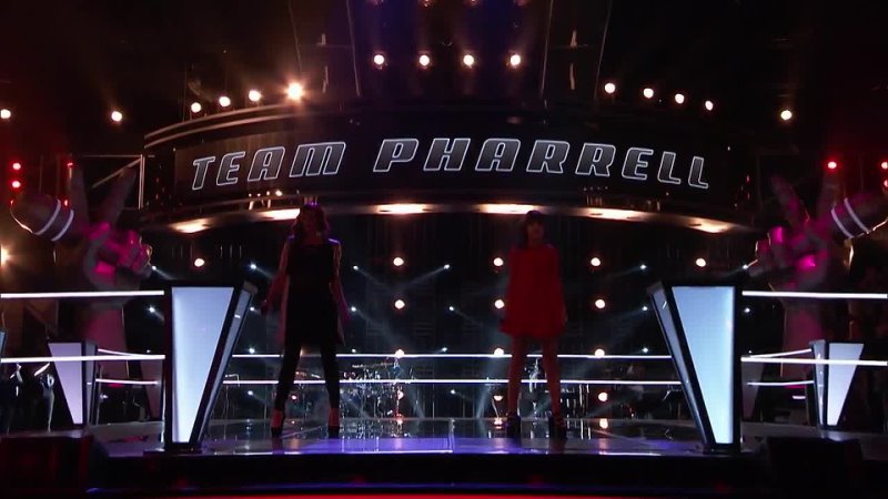 Ashley Morgan vs. Mia Z Put the Gun Down ( The Voice 2015