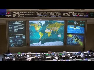#Прямосейчас пилотируемый корабль "Союз МС-26" отправляется с Международной космической станции с двумя космонавтами и... (видео)