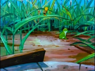 Пчелка Майя - 1 сезон 10 серия - Майя и лягушка (Зелёная лягушка)