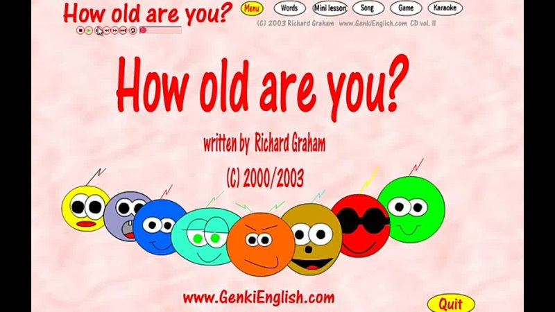 How old are you Genki