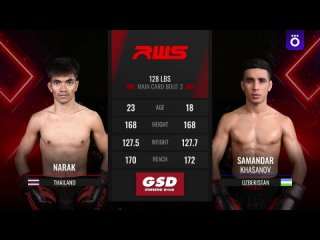 Нарак vs. Самандар Хасанов | RWS от 17.05.2025 | Okko MMA
