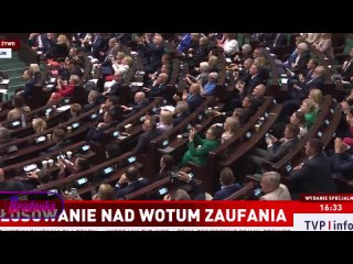 Сейм Польши выразил вотум доверия правительству Туска, инициировав «тряску» в стране    Нижняя палата польского... (видео)