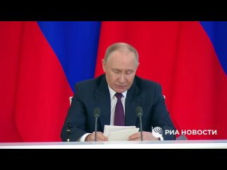 Москва и Пекин выступают за сохранение памяти о победе над фашизмом, заявил Путин.    Главное из заявления президента... (видео)