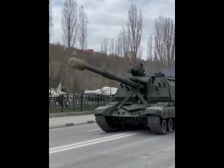 ⛔️Внимание автомобилистам, репетиция парада Победы!   16, 18, 23, 24 и 25 апреля с 9:00 до 14:00 будет ограничен проезд... (видео)