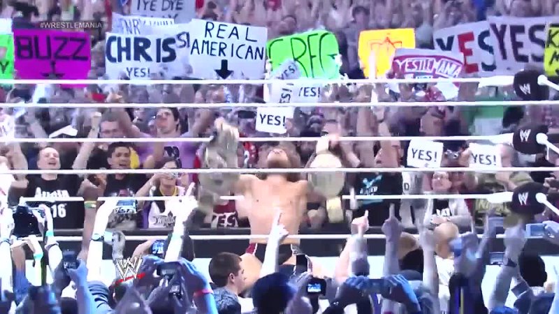 Randy Orton (c) vs. Batista vs. Daniel Bryan (WWE World Heavyweight Championship) (Wrestlemania XXX)