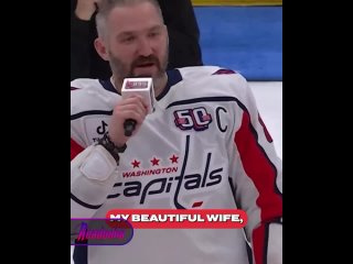 НХЛ в субтитрах к победной речи Овечкина заменила «русские» на «смотрящие» — кроме того, аккаунт организации... (видео)