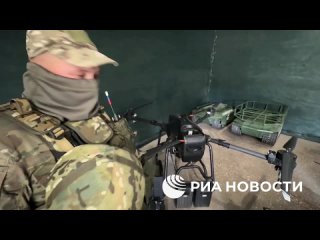 Тяжелый цифровой беспилотник С-80 применяется в воздушно-десантных войсках группировки "Днепр" для доставки на... (видео)