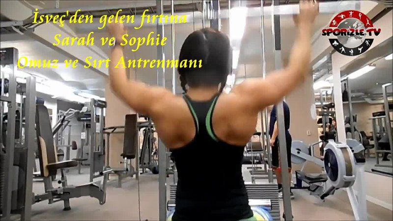 Seksi ve Güçlü Isveçden gelen fırtına Sarah