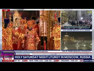 Американские журналисты считают Киев русским городом    Телеканал Fox News вел прямую трансляцию из московского храма... (видео)