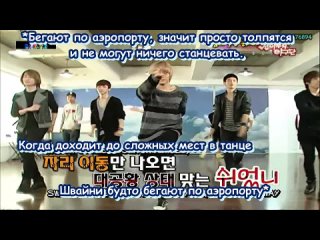 101023 SHINee - Invincible Baseball Team Ep76 русс.саб.