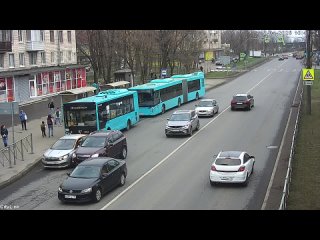 Авария в Красном Селе 18.04.25 Не самое стандартное ДТП и возможно с долгими разбирательствами. Каршеринг потёрся об... (видео)