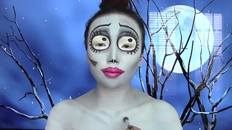 Emily ( Corpse Bride) Halloween Make