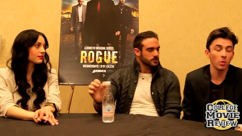 Rogue- Joshua Sasse, Matthew Beard & Leah Gibson Interview