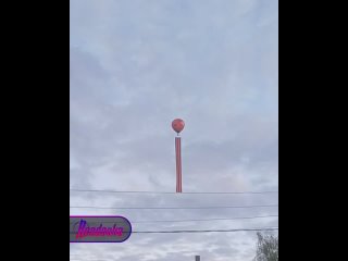 В небе над Нижегородской областью подняли на воздушном шаре самую большую Георгиевскую ленту    Жители города Бор стали... (видео)