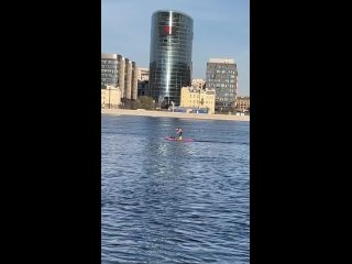 Петербуржцу пробки не помеха (видео)