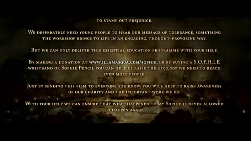 Sophie Lancaster (Tribute film to a Dark Angel)
