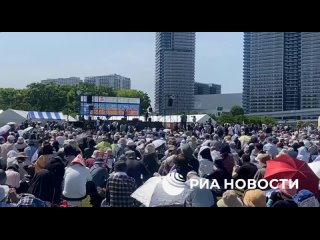 Митинг и демонстрация в защиту девятой "мирной" статьи конституции Японии проходит в Токио, передает наш корреспондент.... (видео)