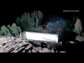 В Башкирии автомобиль вылетел на строящийся мост, загорелся и упал в реку    Инцидент произошел в Бураевском районе... (видео)