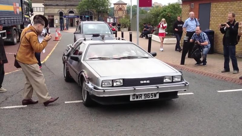 BTTF Secret Cinema: Delorean Earls Court London Film Comic Con ( July 11,