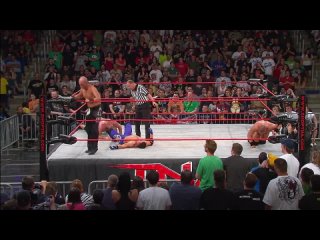 Christopher Daniels & Kazarian vs Kurt Angle & AJ Styles (Slammiversary X) TNATION.RU