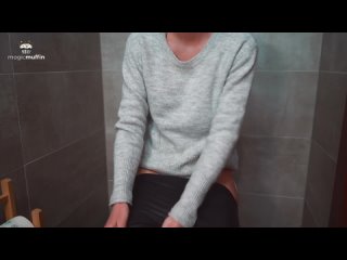 🎬 Leonie Pur - Secretly Masturbating On The Toilet At The Family Reunion  TheMagicMuffin - PornHub